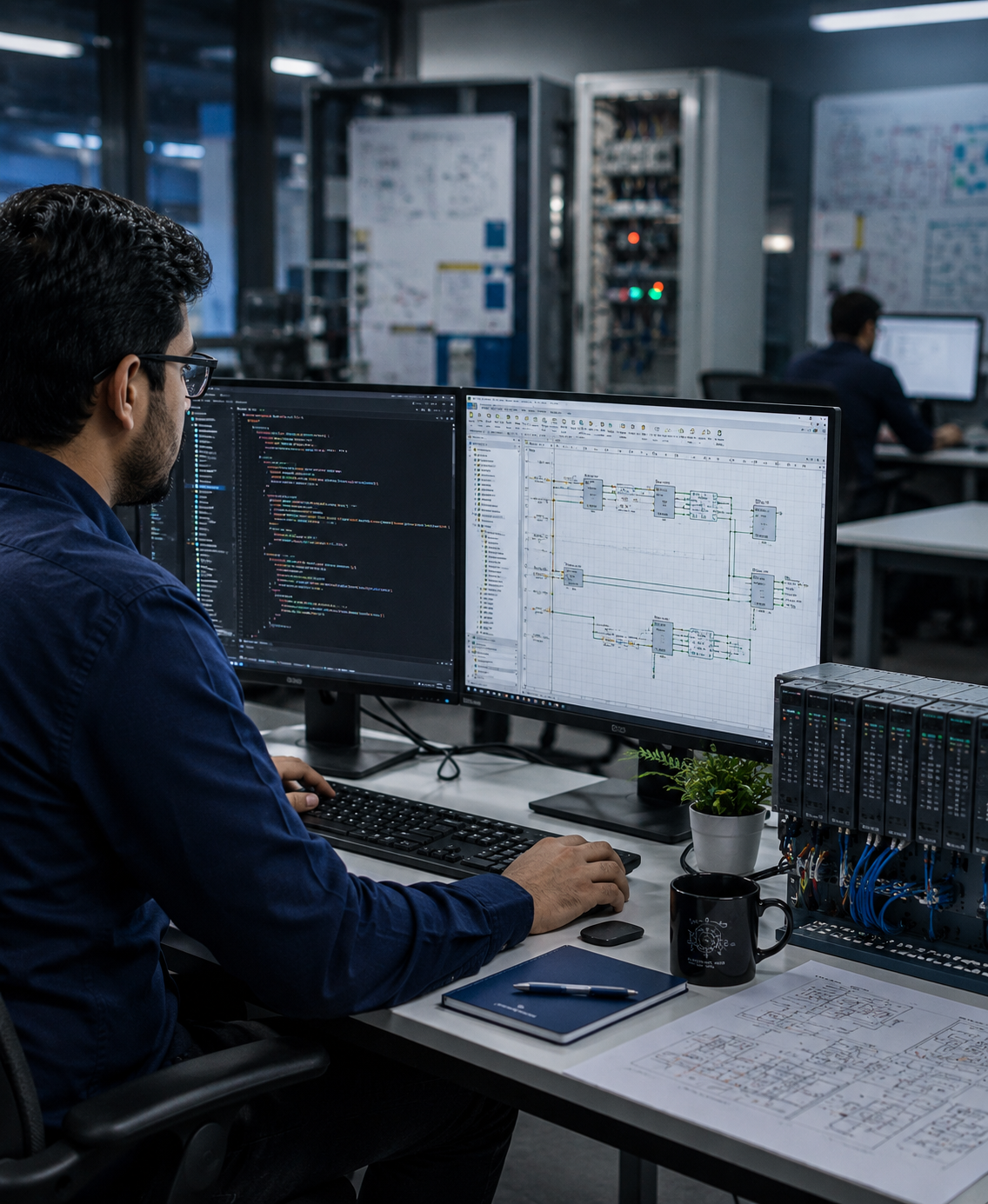 IN HOUSE LOGIC AND PROGRAM DEVELOPMENT